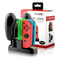 【Nintendo 任天堂】DOBE NS Switch 任天堂周邊 Joy-Con / Pro手把 充電座
