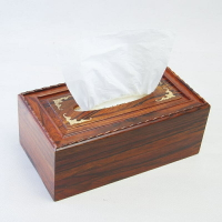 實木大紅酸枝木雕創意紙巾盒紅木雕花抽紙盒餐巾紙盒中式客廳擺件