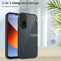 เคสโทรศัพท์สำหรับ Redmi A7Pro 4G เคสน้ำแข็งสีดำอะคริลิก สำหรับ Redmi A7 Pro/A7Pro 4G (2026) เคสกันกร