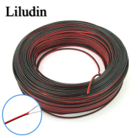 10 Meters Electrical Wire Tinned Copper 18/20/22/24/26 Gauge AWG insulated PVC Extension LED Strip Cable Wire Extend Cord UL2468