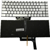 New For MSI GS65 Stealth 8SE 8SF 8SG Thin 8RE 8RF GS65VR MS-16Q2 P65 Creator 8RD 8RE 8RF Laptop Keyboard US Silver With Backlit