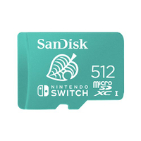 SanDisk Nintendo Switch 專用 microSDXC UHS-I(U3)512GB記憶卡(公司貨)【愛買】