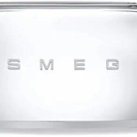 Smeg TSF02SSUS 50's Retro Style Aesthetic 4 Slice Toaster, Chrome