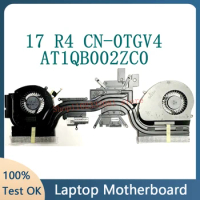 Radiator Fan For Dell Alienware 17 R4 CN-0TGV49 0TGV49 TGV49 Heatsink AT1QB002ZC0 100% Working Well