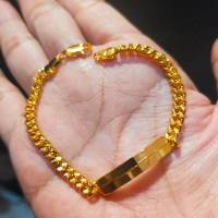 gelang anak lapis emas import
