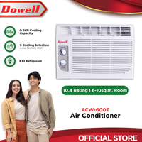 Dowell ACW-600T 6HP Inverter Grade Air Conditioner Aircon for small room Window Type