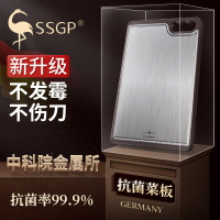 新品上新 德國SSGP 抗菌不銹鋼砧板304案板占板廚房切菜板雙面多功能菜板