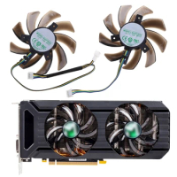 85MM GPU Alternative Cooler Fan For Maxsun GTX1060 GTX1070Ti GTX1070 Palit GTX 1080 Dual Graphics Cards cooling MY16 22 Dropship