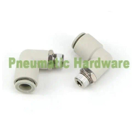 6 mm Fitting Pneumatik Nepel Angin Elbow L Selang 6mm Draf 1/2 \ KE66"