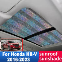 Car Sunroof Sunshade for Honda HR-V HRV HR V Vezel 2017 2016-2023 2022 2021 Roof Sunscreen Heat Insulation Sun Auto Windscreen