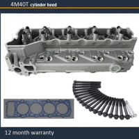 4M40 Cylinder head for Mitsubishi Pajero GLX Montero GLX Canter 2835cc 2.8D 1994- ME202621 with bolt gasket