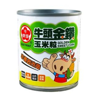 【Bull head 牛頭牌】金鑽玉米粒185g(X)