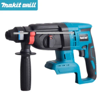 18V Rotary hammer rechargeable Cordless hammer drill impact perforator electric drill compatible Makita BL 1840 1850 1860