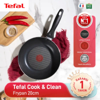 Tefal Wajan Penggorengan Anti Lengket Cook & Clean Frypan 20cm [FS]