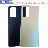 Original Battery Cover Rear Door Housing Back Case For OPPO Reno 6 Pro 5G Battery Cover with Logo Replacement Repair Parts