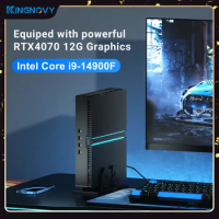 14th Gen Intel i9 14900F NVIDIA RTX 4070 12G Gaming Mini PC i7-14700F NVMe 2xDDR5 Windows 11 Gamer Computer Desktop PC WiFi6