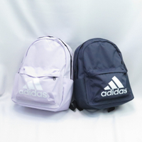 ADIDAS 經典款 LOGO 後背包 雙肩後背包 兩側口袋 HR9809 / JF0672【iSport愛運動】