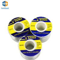 SANKI 0.3 0.5 0.6 0.8 1.0 MM Solder Wire 250g 60% Tin Lead Line Rosin Core Flux Solder Soldering Repair Tools