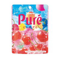 甘樂 Kanro Pure鮮果實軟糖-櫻桃汽水口味 (52g)