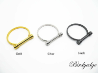 【Birdy Edge】馬蹄 工具 設計 手環 鋼 保色 飾品 手鐲 男性