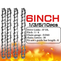 6 Inch Mini Steel Chainsaw Chain Electric Electric Saw Accessory Replacement Electric Chain Saw Chainelectric pruning saw