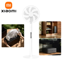 XIAOMI MIJIA DC Inverter Floor Fan Pro Retractable Home Rechargeable Air Conditioner Electric Floor Standing Desktop Cooler Fans
