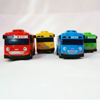 New Cartoon TAYO Bus Car Mini Pull Back Bus Toys Korean Anime Model Buses Children Educational Toys Kids Birthday Toy Gifts