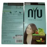 Nyu Hair Colour Natural Brown 30Ml, Nyu Hair Coppery Brown 30Ml, Nyu Hair Colour Natural Black 30Ml,