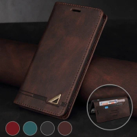 Anti-theft Leather Flip Wallet Case For Xiaomi Redmi 12C 11A 10C 9A 9C 9T 8 7A Note 12 12 5G 12 Pro 11S 11 Pro 5G 10 Pro 10 5G