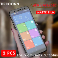 2Pcs/lot Matte Tempered Glass For Xiaomi Redmi note 5 5plus Screen Protector For Redmi 5 plus note5 Frosted Protective Film
