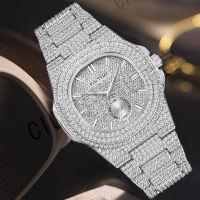 PINTIME品牌手錶 2548G 滿天星 水鑽 夜光 石英 防水 高級男士手錶【亞德機械五金家居】