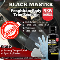 Penghitam Body Permanen 60ml Trim & plastik Restorer / Dashboard/ body motor motor Back to Black mas