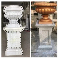 Thickened ABS Plastic Flower pot Mold Cement Mold for Garden Balcony Fencing Square Column Pier Roman Column cement Mold