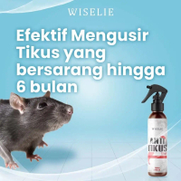 Wiselie Semprotan Pengusir Tikus Alami Obat Pengusir Anti Tikus Ampuh dengan Formula Aromatic Spray 