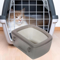 2PCS Hanging Dog Water Bowl Leakproof Plastic Water Feeder Crate Watering Device