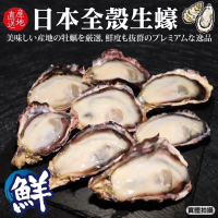 【海肉管家】日本廣島帶殼生蠔(10kg/約90-130顆_中秋烤肉必備)