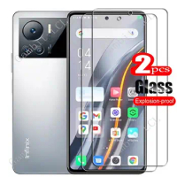 2PCS FOR Infinix Note 12 VIP 6.7" Tempered Glass Protective ON Note12 12VIP Note12VIP X672 Screen Protector Film Cover