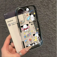 Sarung Dua Warna Airbag Pochacco Untuk iPhone 14 17 13 15 16 12 11 Pro Max 17 PRO 15 PROMAX 15 PLUS 