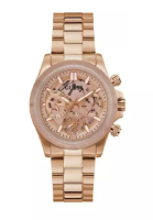 Guess Guess Chronograph Rose Gold Stainless Steel Women Watch GW0557L2