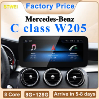 2024 New Car Multimedia Wireless Android AUTO CarPlay 10.25 12.3inch Screen For Mercedes Benz C Class W205 S205 Video Players