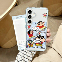 Thank you, Xiaoxin Cartoon Dual Color Airbag Case for Samsung /S22 PLUS /A55 5G /S24 FE /A13/A13UTE 
