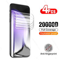 4Pcs For Samsung Galaxy S23 FE 5G Hydrogel Soft Film Not Glass Sumsung S23FE S 23 F E GalaxyS23FE 2023 6.4inch Screen Protector