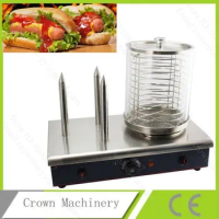 Commercial Use 220v Electric Steaming Hot Dog Bun Steamer Warmer Machine