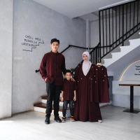 CANDY LADY Mutiara Marbella Sarimbit / Baju Couple Keluarga Lebaran 2025