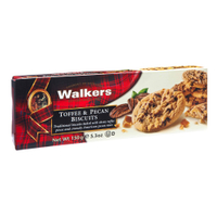 英國《Walkers》蘇格蘭皇家太妃胡桃餅乾