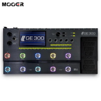 MOOER GE300 Guitar Amp Modelling Multi Effector,IR LOADER,108 Preamp Models,164 Effects,30Min Looper,MIDI,Pedal Processor