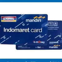 INDOMARET CARD e-Money Tahilalats Limited Edition eToll eMoney Mandiri NFC