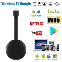 TV Stick for Chromecast 3 for Netflix YouTube WiFi Display HDMI-compatible Wireless Dongle Miracast Airplay for Hoogle Home