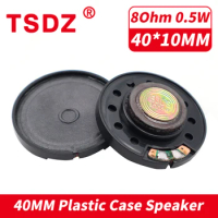 10PCS 40MM 8Ohm 0.5W Plastic Case Speaker 40 MM 8 Ohm 0.5 Watt Loudspeaker For Toy Car Children Point Reading Machine