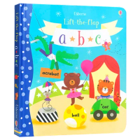Usborne Lift the flap ABC, Children's books aged 2 3 4 5, Letter learning English picture books, 9781474922203